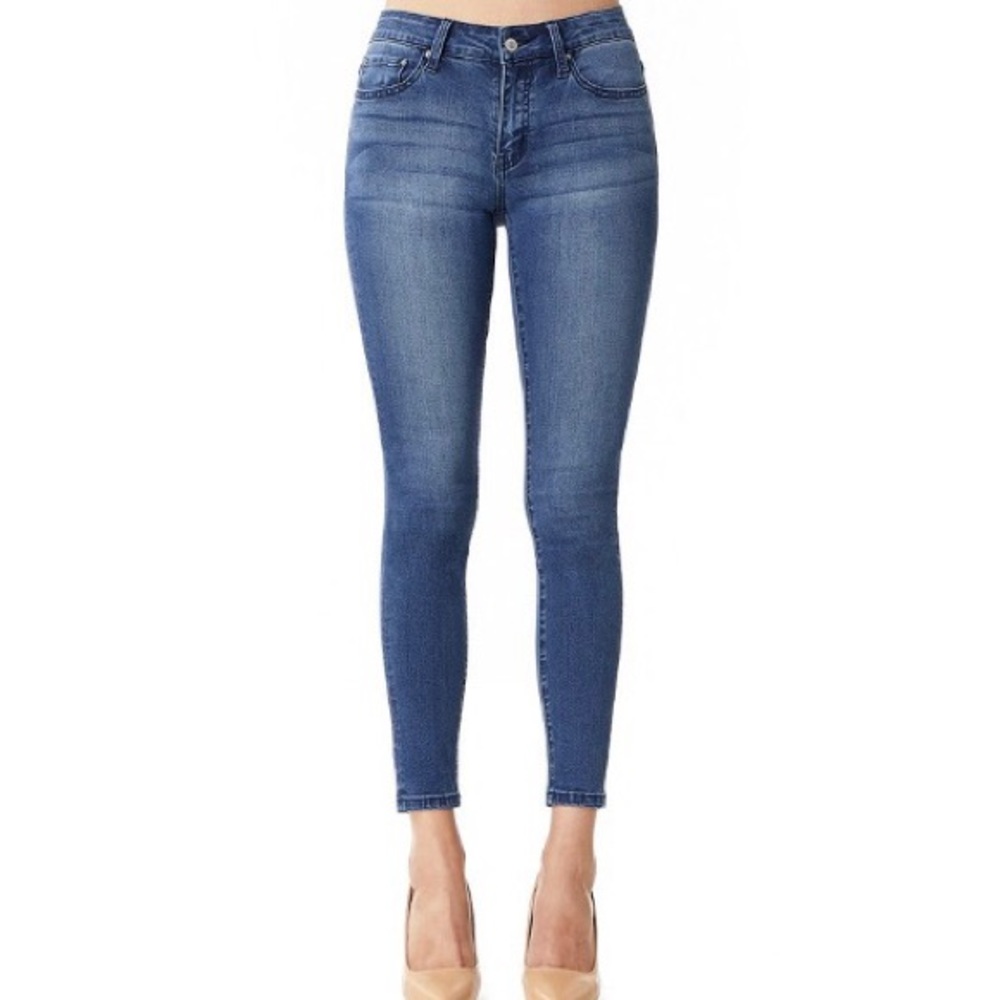 Mid Rise Skinny Jeans